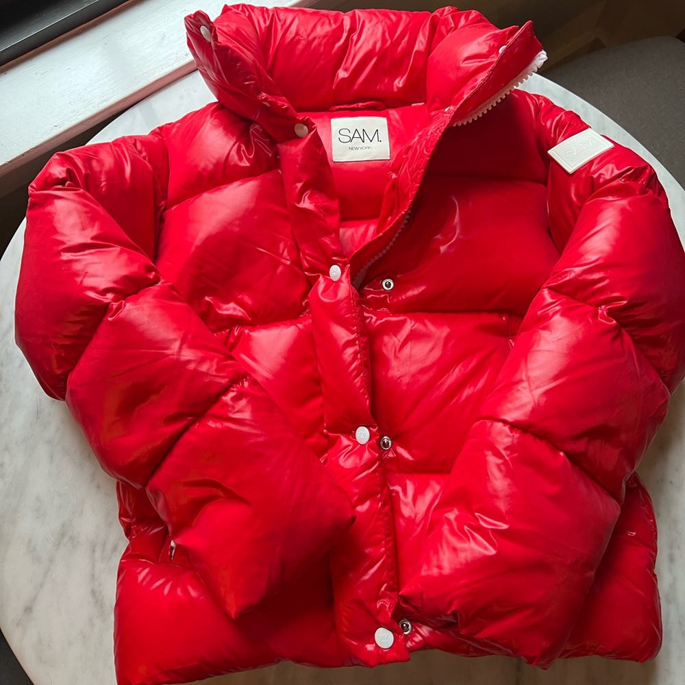 Sam down puffer jacket size small